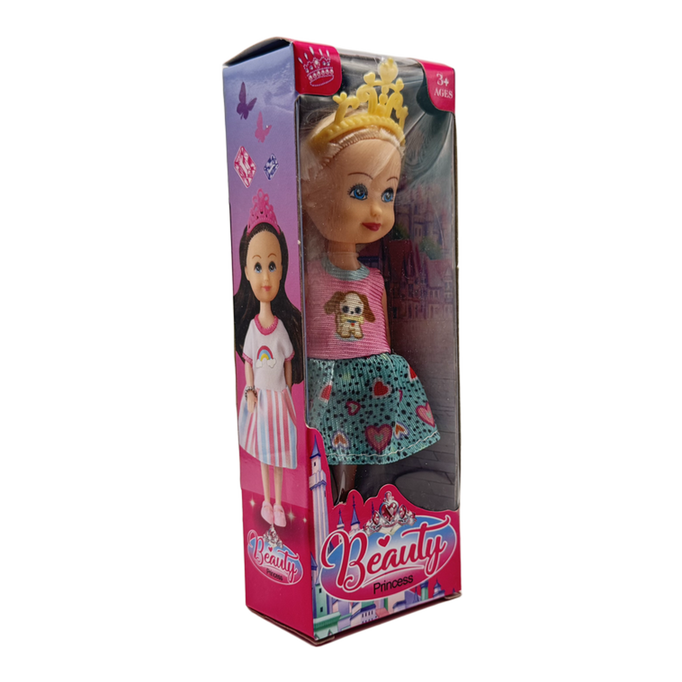Poupée Princesse 15 cm – Modèle assorti – Mega Creative