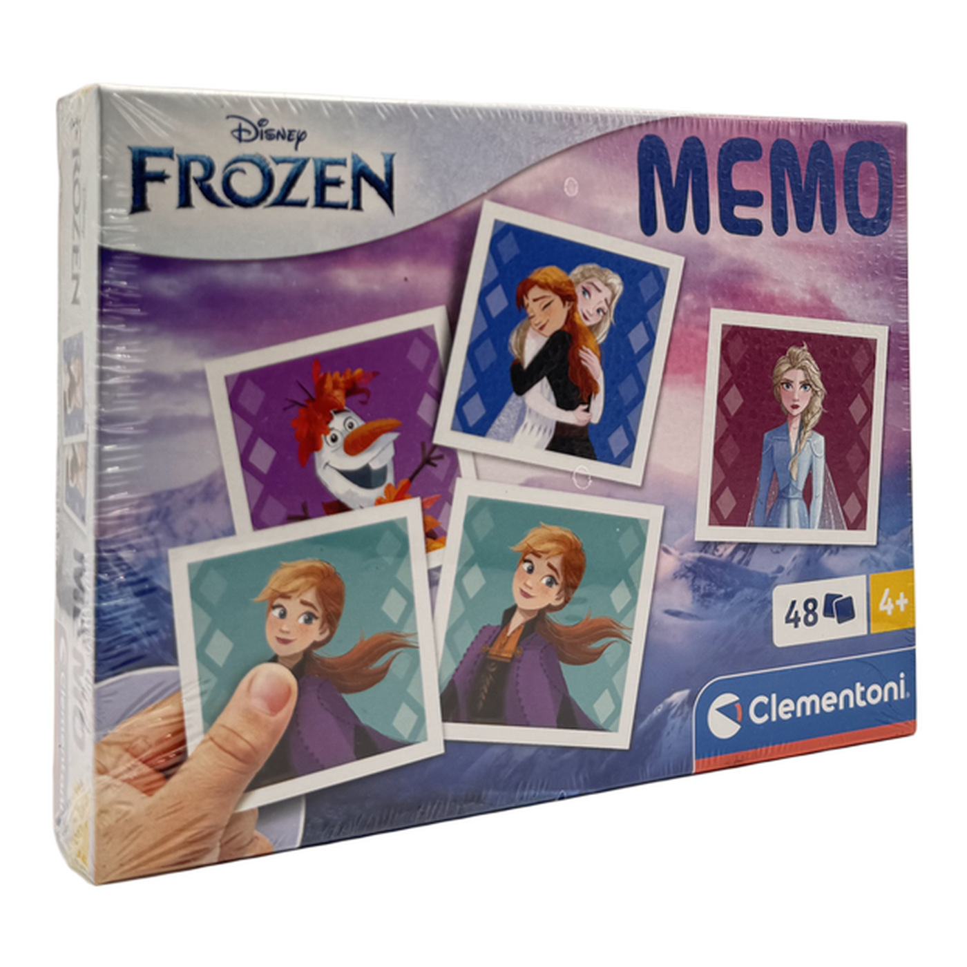 Jeu de mémoire La Reine des Neiges – 48 cartes – Clementoni