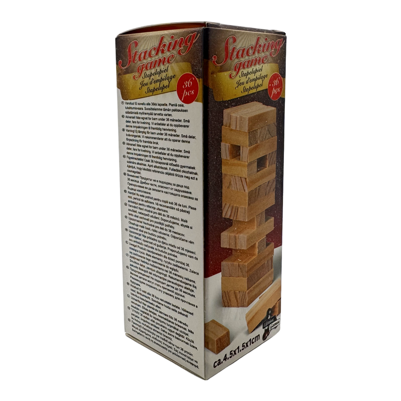 Jeu de tour en bois – 36 pièces – Lifetime Games