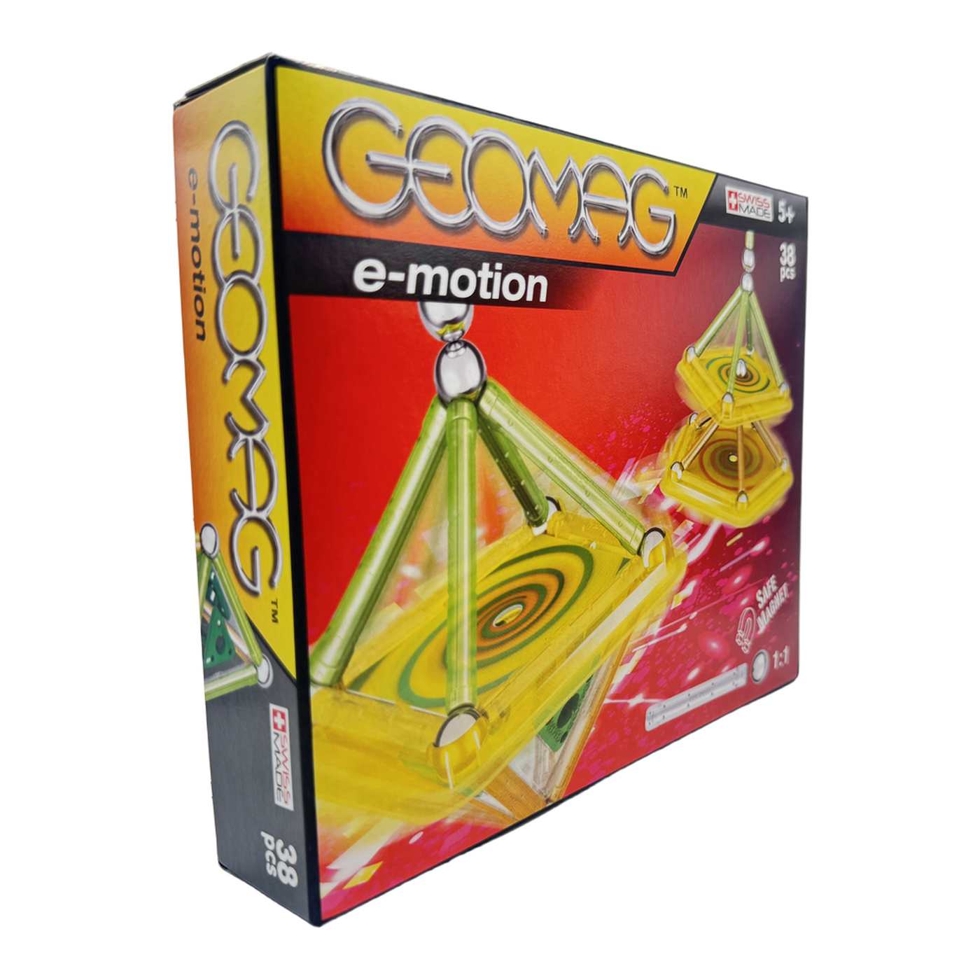 Jeu de construction magnétique Geomag E-Motion – 38 pièces