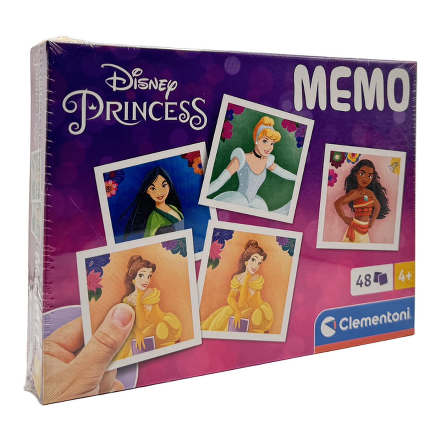 Jeu de mémoire Disney Princesse – 48 cartes – Clementoni